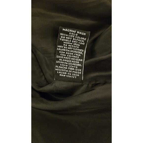 Willi Smith Leopard Print Coat Womens Size S Black Gray Jacket Belted Lined - Picture 10 of 11